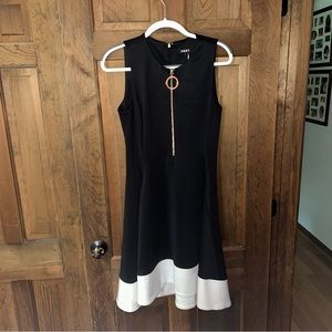 DKNY A-line dress with pockets